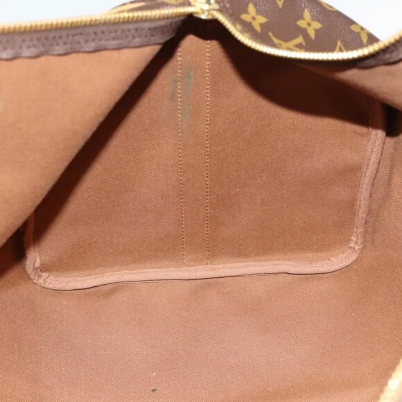 LOUIS VUITTON Monogram Keepall Bandouliere 55 Boston Bag M41414 LV Auth 138604 - Picture 13 of 16